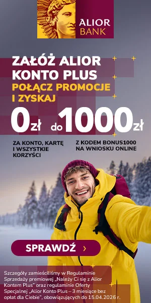 Konto Plus w Alior Banku