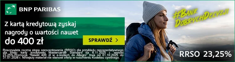 Zamów kartę kredytową z nagrodami