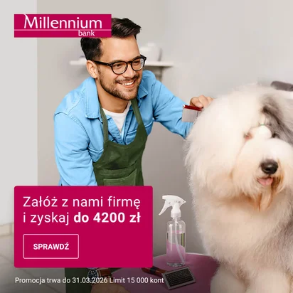 Konto Mój biznes w Millennium