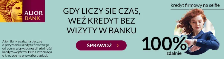 Kredyt firmowy online w Alior Banku
