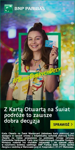 Załóż konto otwarte w Paribas