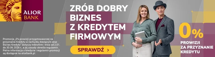 Weź kredyt firmowy bez prowizji