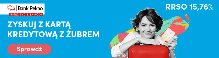 Karta kredytowa z Żubrem