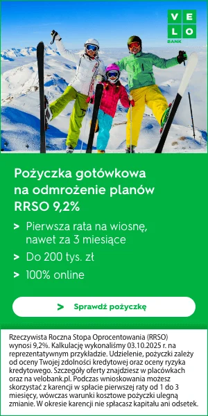Kredyt gotówkowy w Velobanku