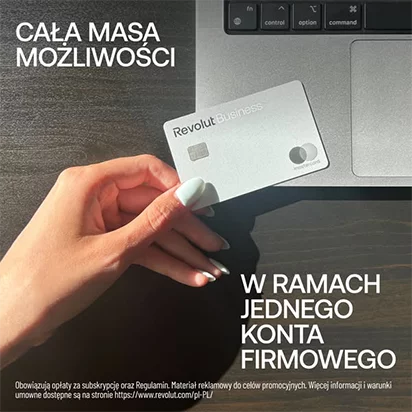 Cała masa możliwości w jednym koncie firmowym