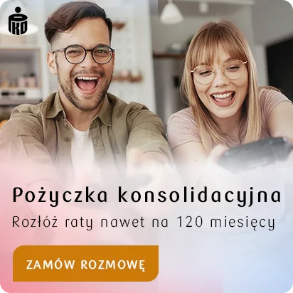Pożyczka konsolidacyjna - zamów rozmowę i rozłóż na raty nawet na 120 miesięcy